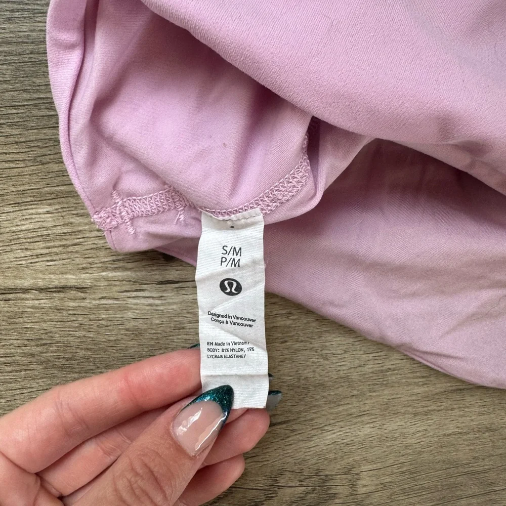 Lululemon light pink padded top - Picture 4 of 4